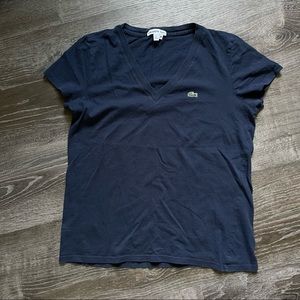 Lacoste v neck tee